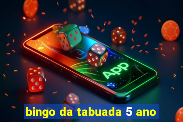 bingo da tabuada 5 ano